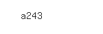 Captcha: a243