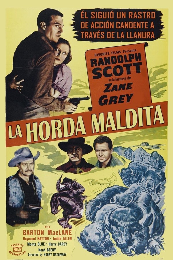 La horda maldita (La Estampida de búfalos)