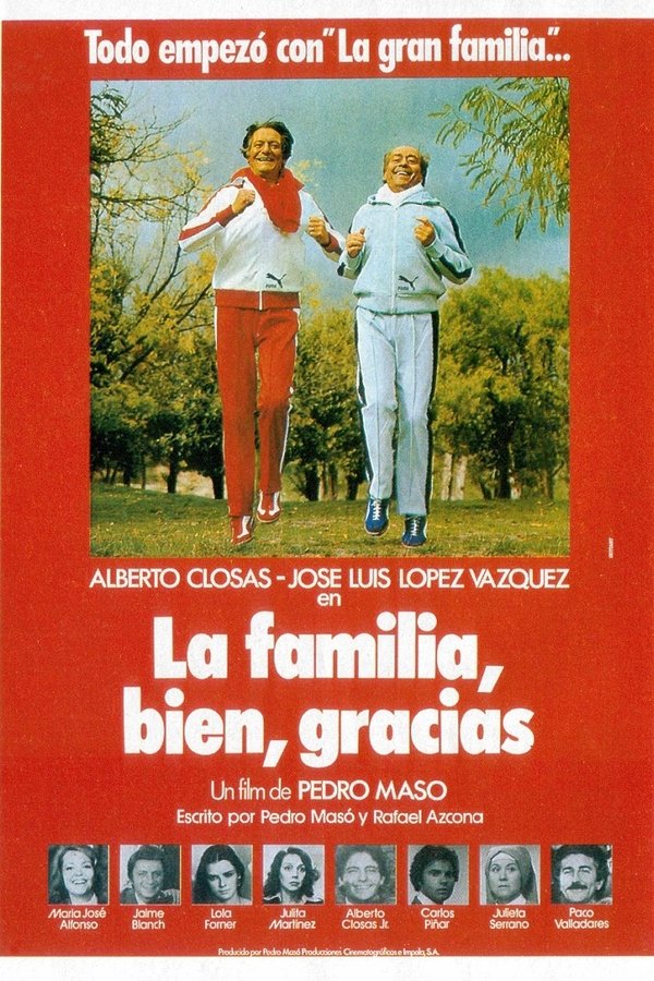 La familia, bien, gracias