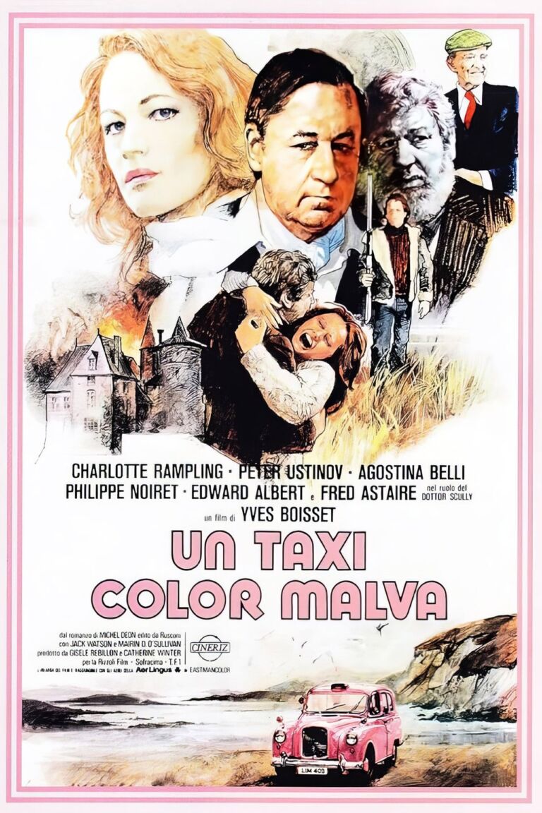 Un taxi malva