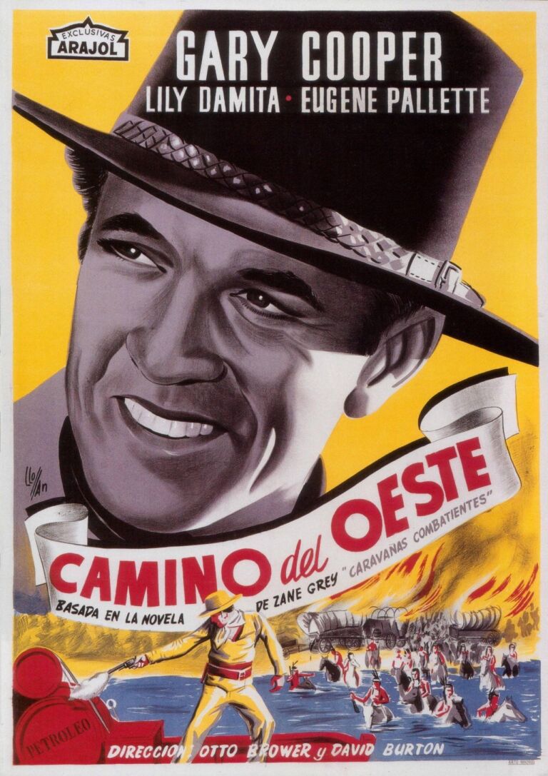 Caravanas bélicas, camino del Oeste