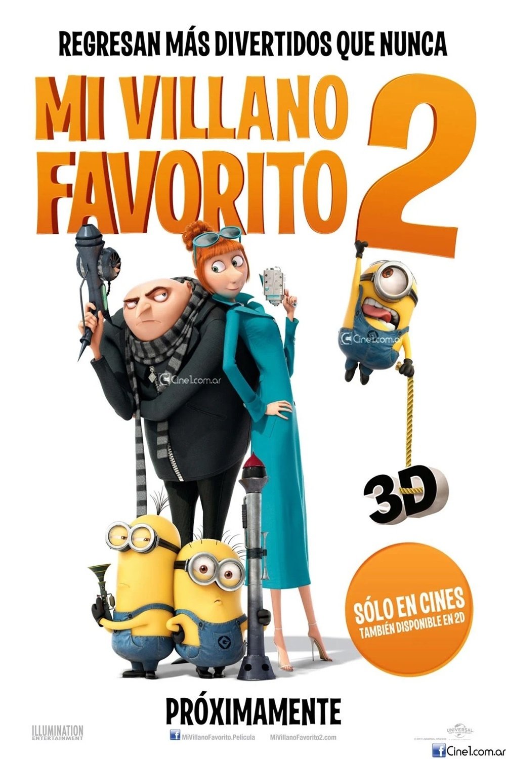 Gru 2. Mi villano favorito