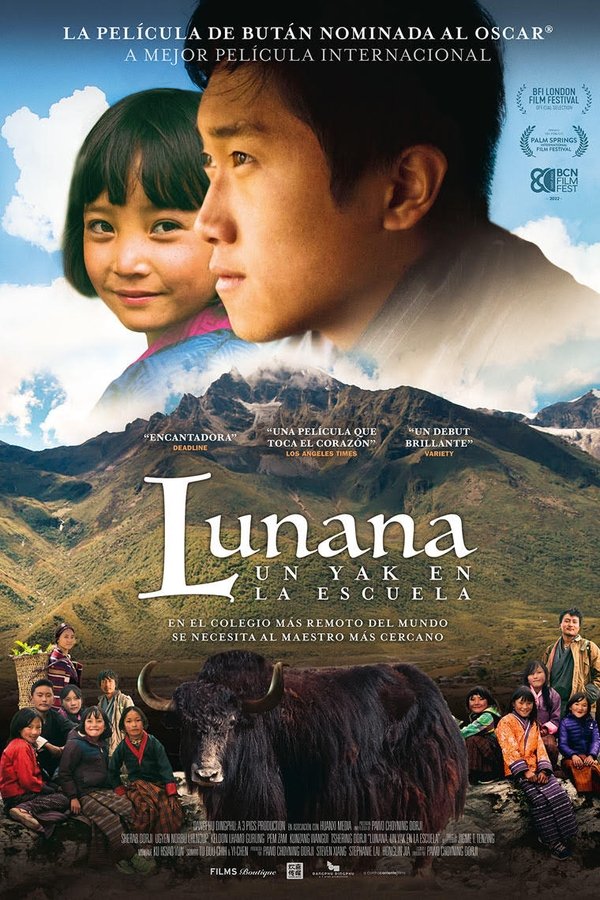 Lunana, un yak en la escuela