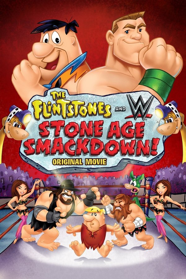 Los Picapiedra y la WWE en la edad de piedra