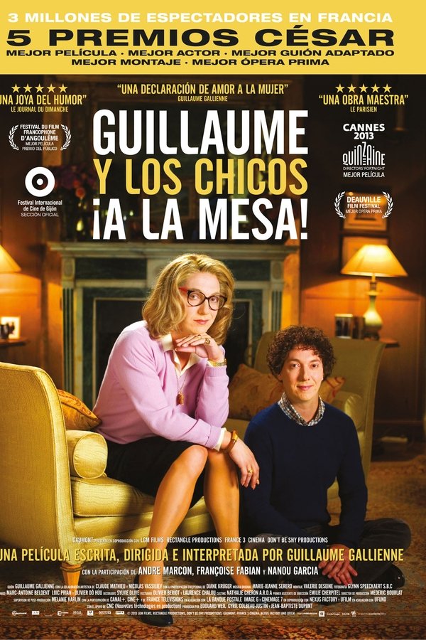 Guillaume y los chicos, ¡a la mesa!