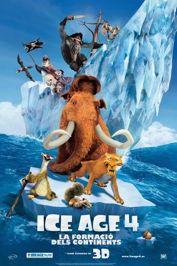 Ice Age 4: La formación de los continentes