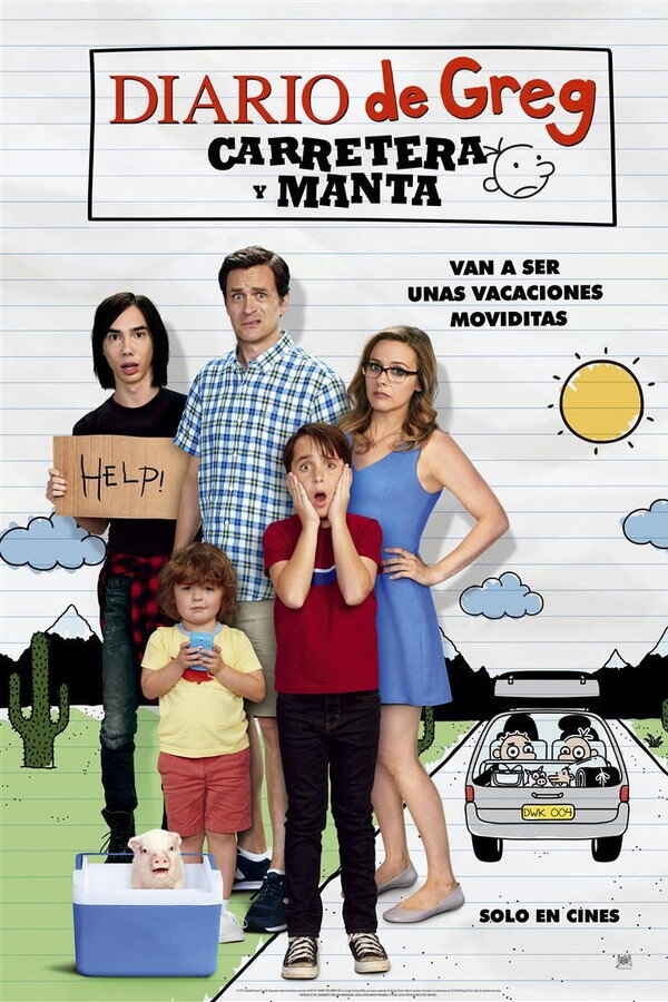 Diario de Greg: Carretera y manta (Diario de Greg 4)